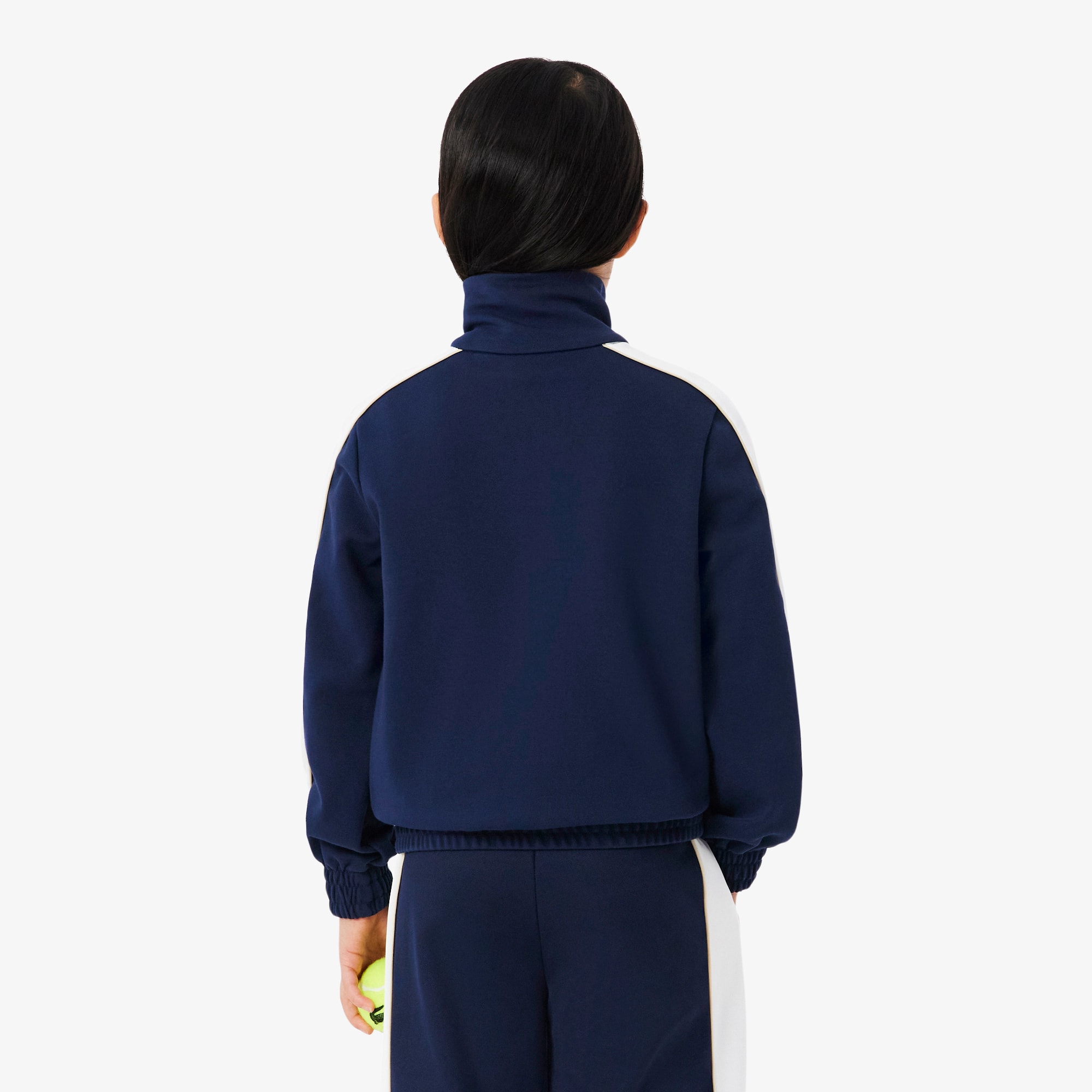 Sport Zip-Up Interlock Piqué Sweatshirt
