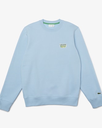 Men's Crew Neck Vintage Badge Fleece Sweatshirt