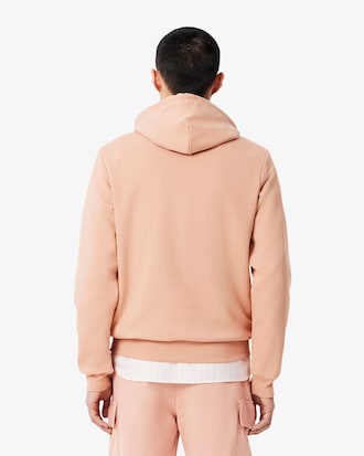 Sudadera con gorro de forro polar de algod&oacute;n para hombre