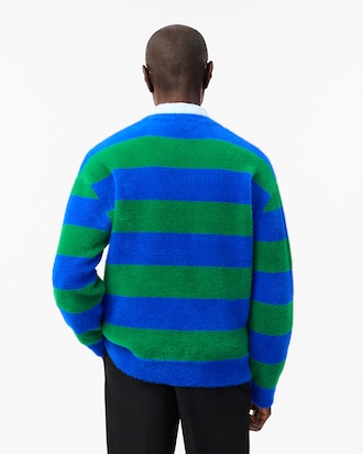 Men's Relaxed Fit Fuzzy Knit Sweater