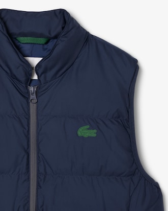 Doudoune sans manches matelassée