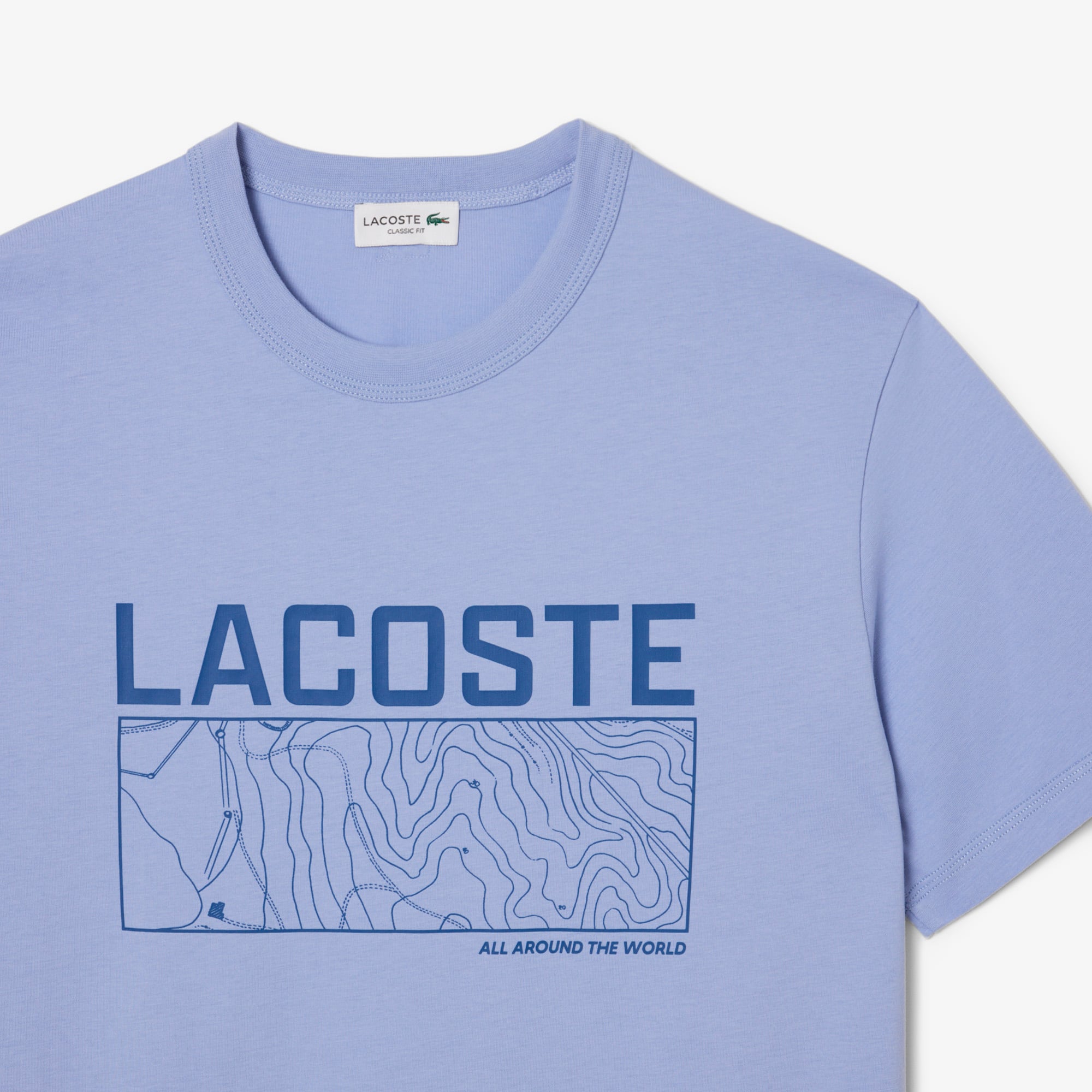 Men's Printed Jersey T-Shirt - Organic Cotton - New In 2026 | Lacoste