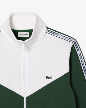 Sudadera para hombre classic fit color block con Cierre