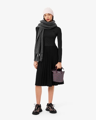 Mini Bolso Tote A Rayas L.12.12 Concept