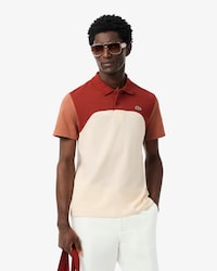 Polo de L.12.12 en Bloques de Color con Corte Regular para Hombre