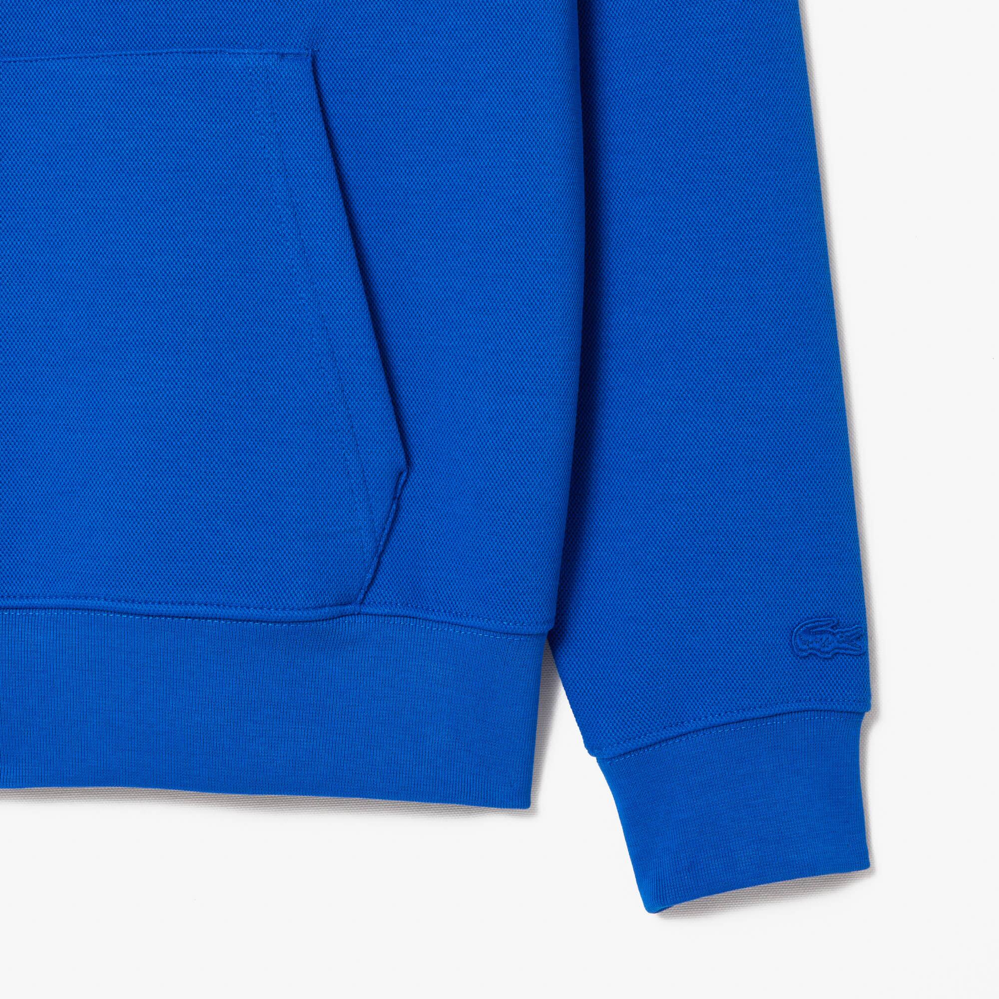 Men's Piqué Hoodie - Sweaters & Sweatshirts - New In 2026 | Lacoste