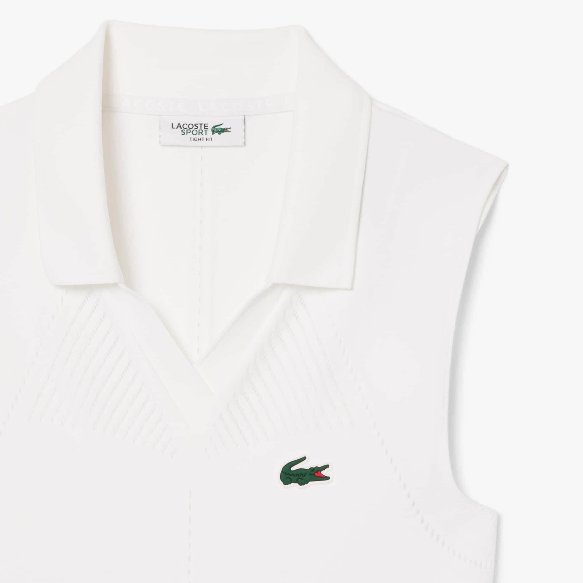 Women's Sleeveless Stretch Knit Tennis Polo - Polo Shirts