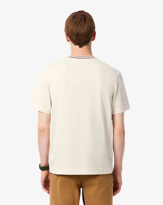 Men's Made In France Stripe Neck T-Shirt