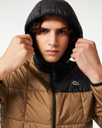 Men's Waterproof Padded Hood Puffer Jacket