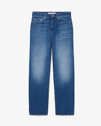 Men's 5-Pocket Straight Cut Indigo Jeans