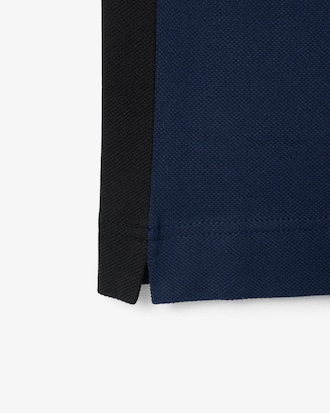 Polo de Petit Piqu&eacute; de Corte Cl&aacute;sico con Bloques de Color
