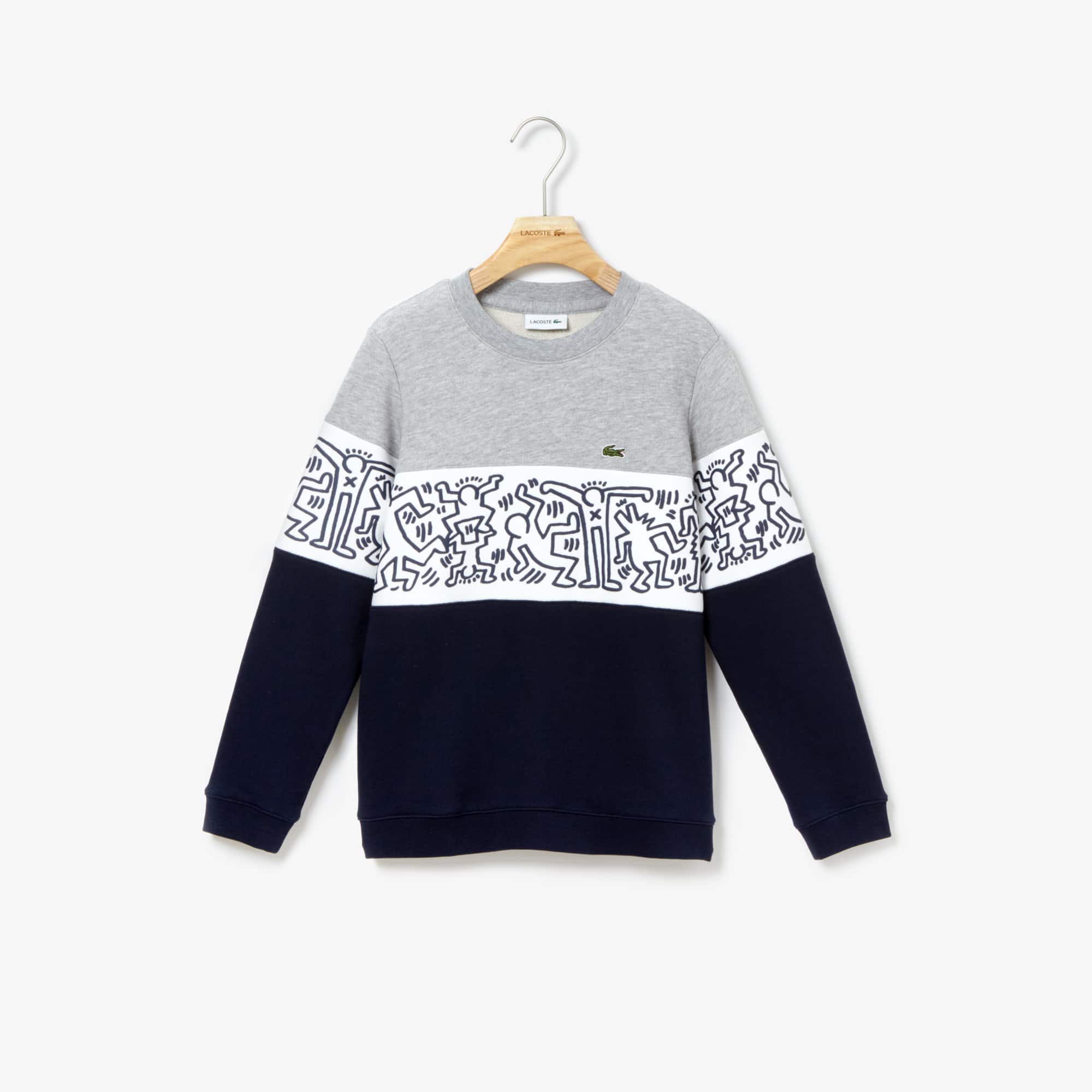 lacoste keith haring sweatshirt