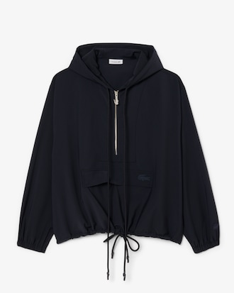 Women's Oversized Wool Blend Pullover Jacket