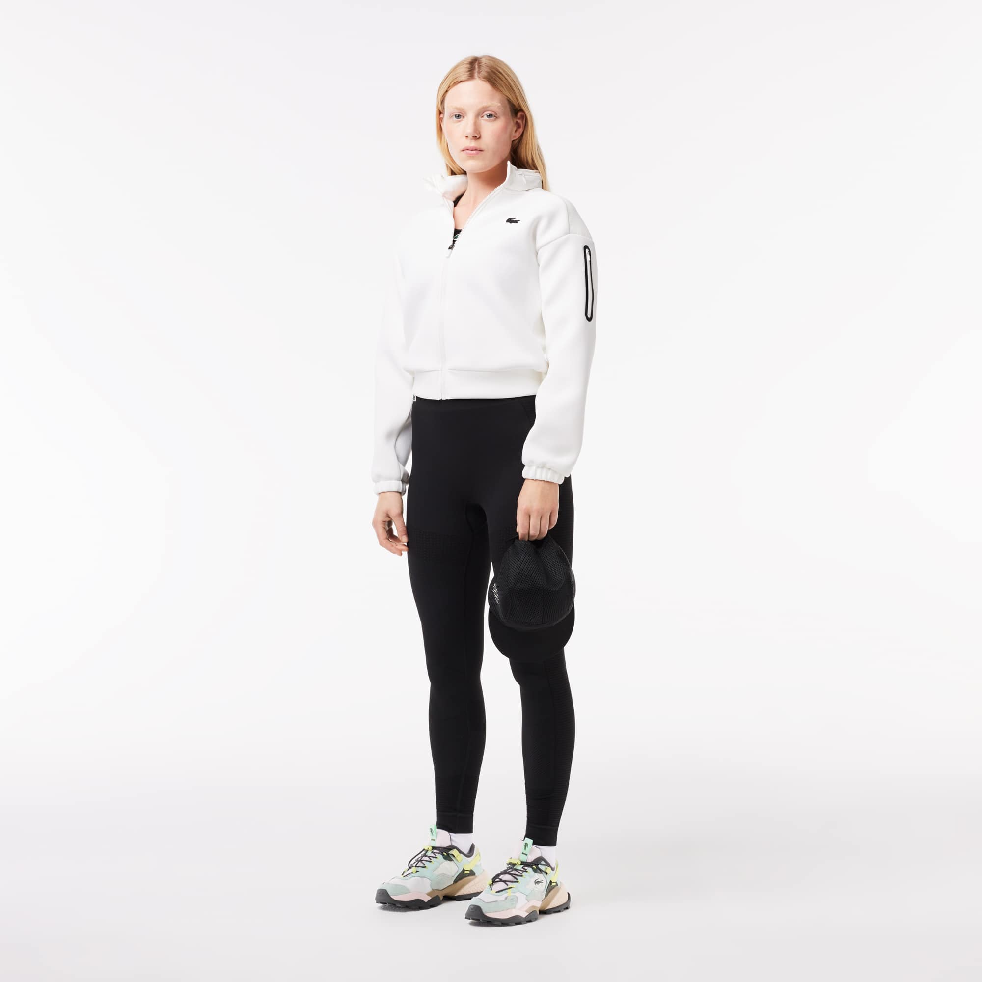 ラコステ スニーカー ☆ LACOSTE L-Guard BRKR Sneaker Women's Women's L-Guard Breaker Ripstop Textile Outdoor Trainers