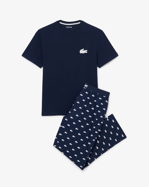 Navy Blue / White