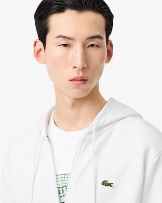 Men's Classic Fit Zip-Up Fleece Sweatshirt