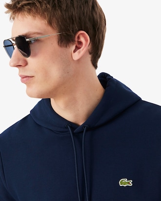 Sudadera con Gorro de Forro Polar de Algod&oacute;n para Hombre