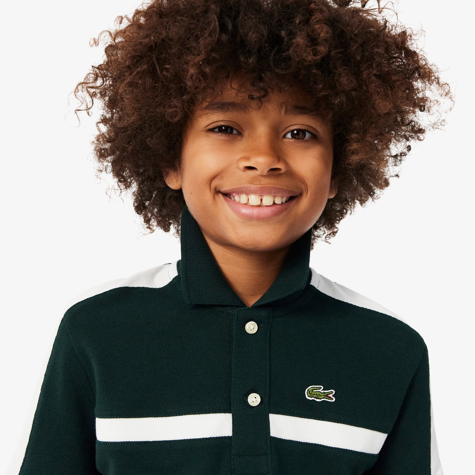 Color-Block Petit Piqué Polo Shirt