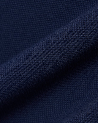 Men's Stretch Piqu&eacute; Striped Collar T-Shirt