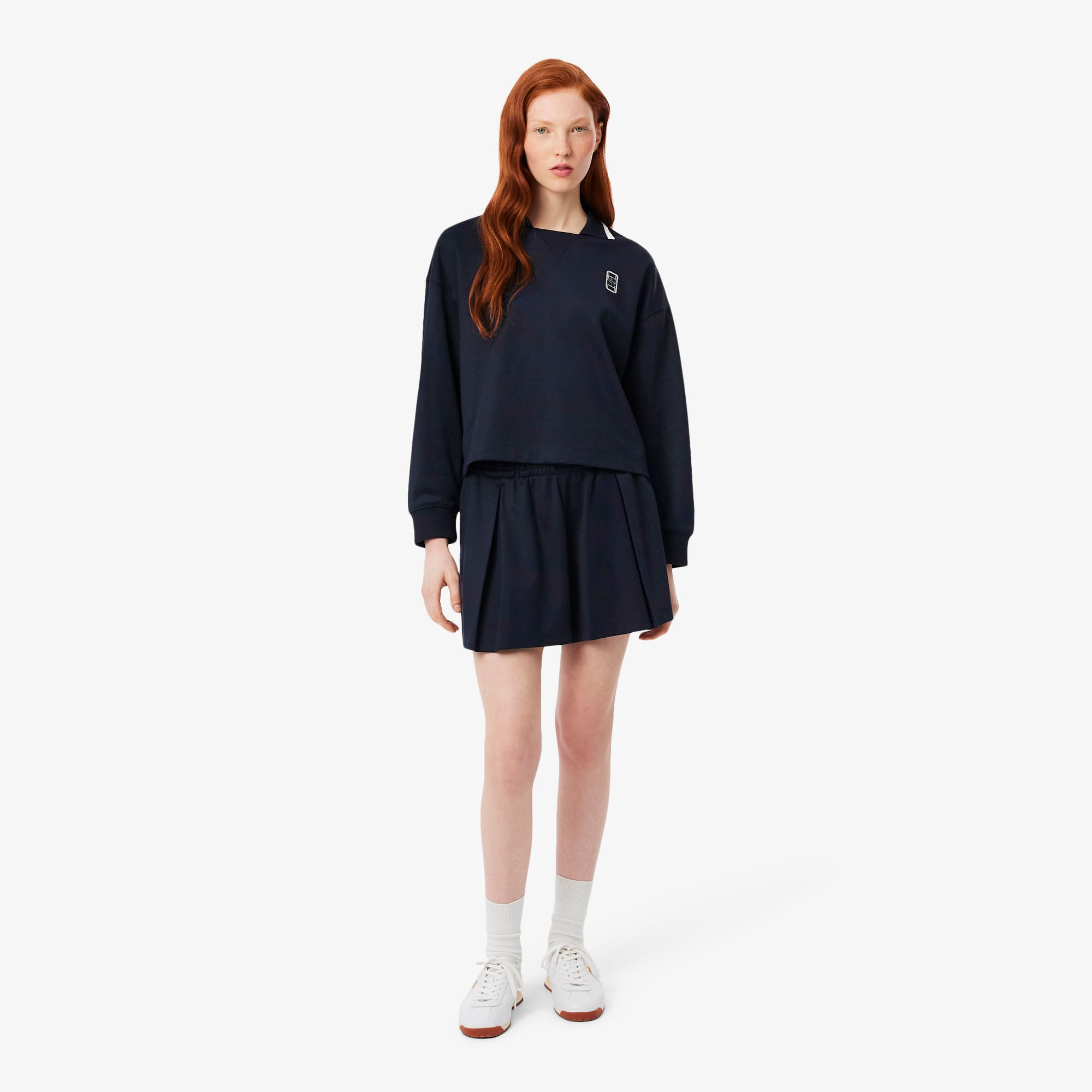 Lacoste Interlock Piquã© Shorts - S (36) In Blue