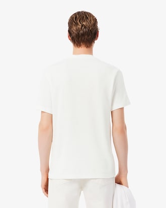 Heavy Cotton and Linen Piqu&eacute; T-shirt