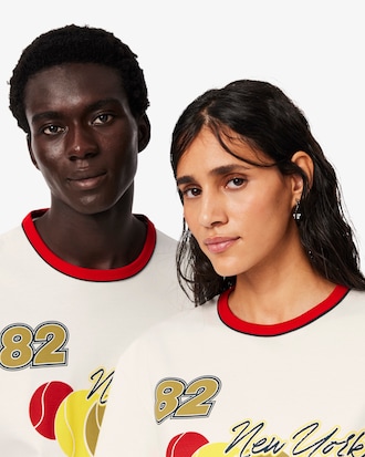 Runway Tennis Print T-shirt