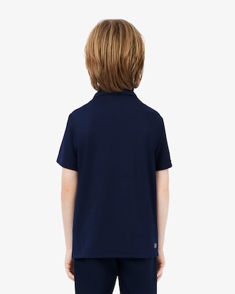 Kids' Ultra Dry Piqué Tennis Polo