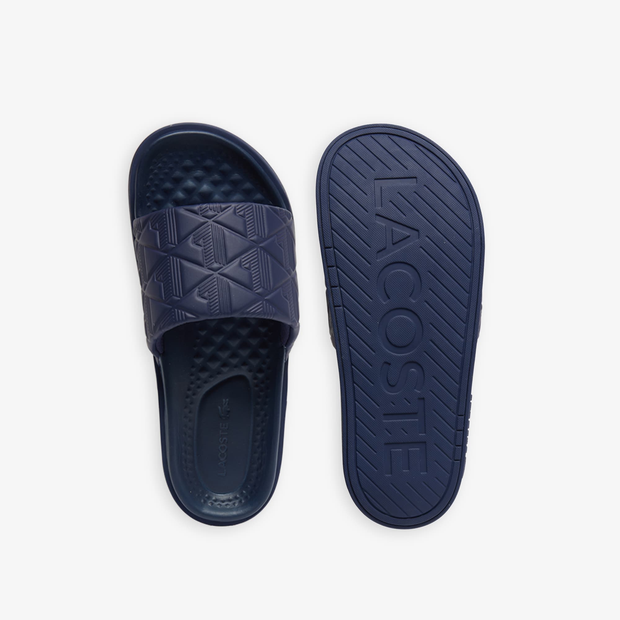 ★LACOSTE★ Men's Serve Slide Navy RZ9021M55G092 Men's Serve Slide Dual - Sneakers - New In 2025 | Lacoste