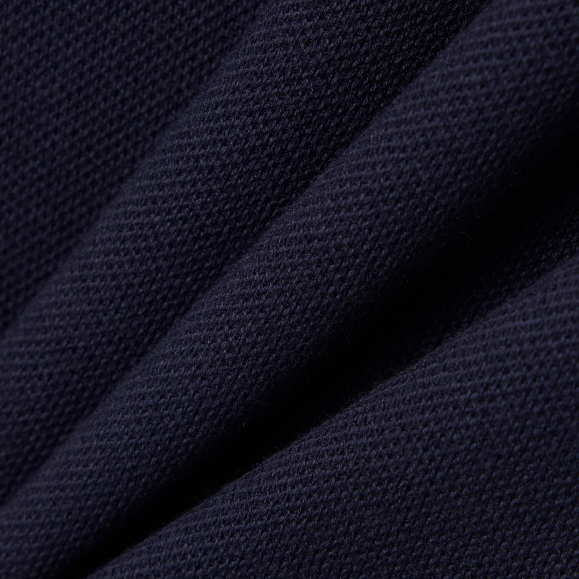 Slim Fit Two Tone Badge Accent Polo Shirt