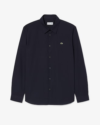 Men's Slim Fit Stretch Poplin Shirt