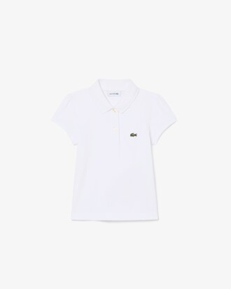 Scallop Collar Mini Piqu&eacute; Polo Shirt