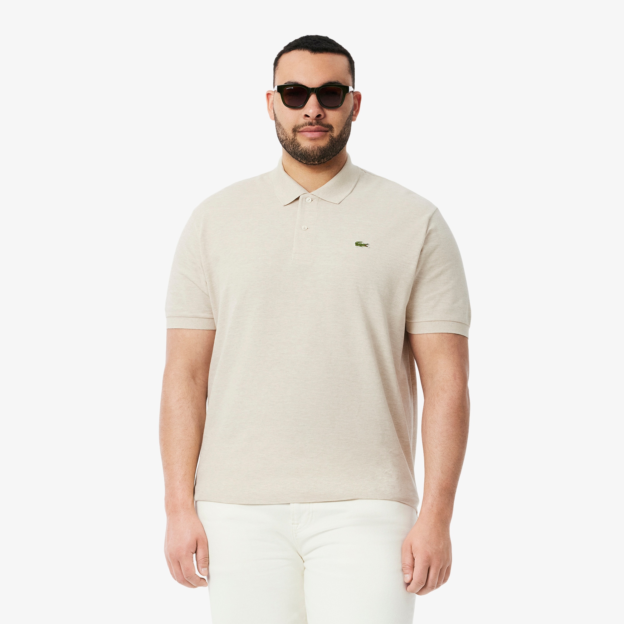 Men's Classic Fit L.12.12 Heathered Polo - Polo Shirts - New In