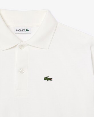 Long Sleeved Heavy Jersey Polo Shirt