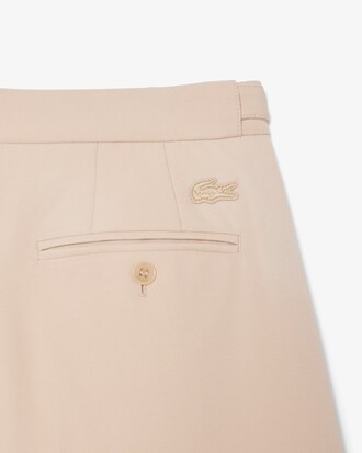 Men's Runway Fitted Wool Shorts