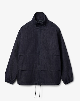 Runway Denim Track Jacket