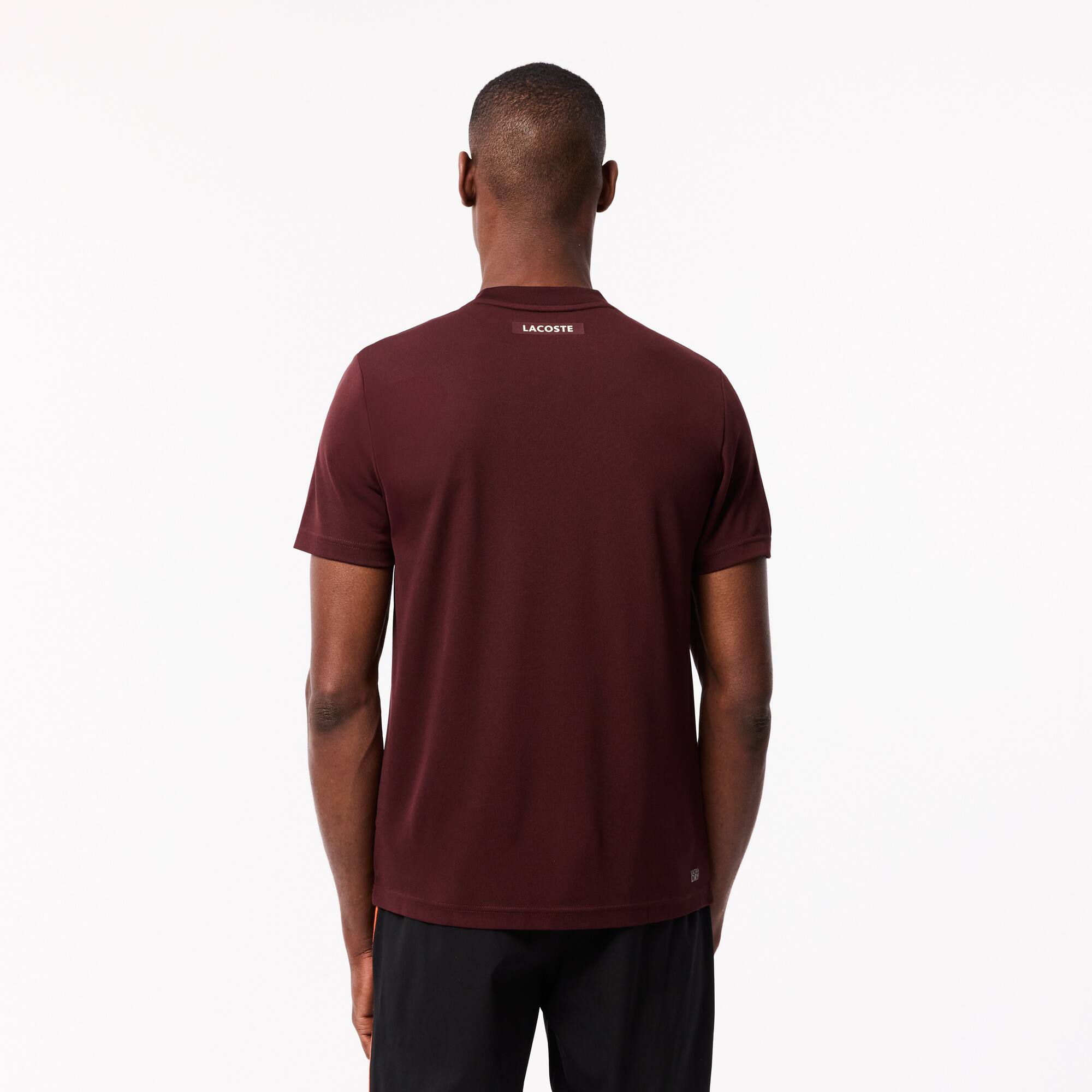 【LACOSTE】ストレッチピケTシャツ (TH8174) メンズ Stretch Piqué Stripe Collar T-shirt - Men's t-shirts - New