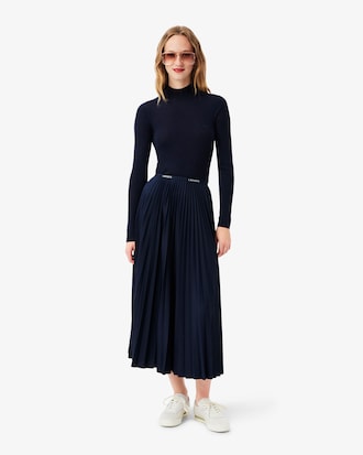 Women's Pleated Maxi Skirt