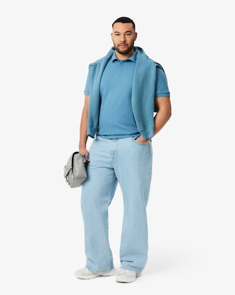 Polo de Piqué Stretch Paris con Corte Regular para Hombre