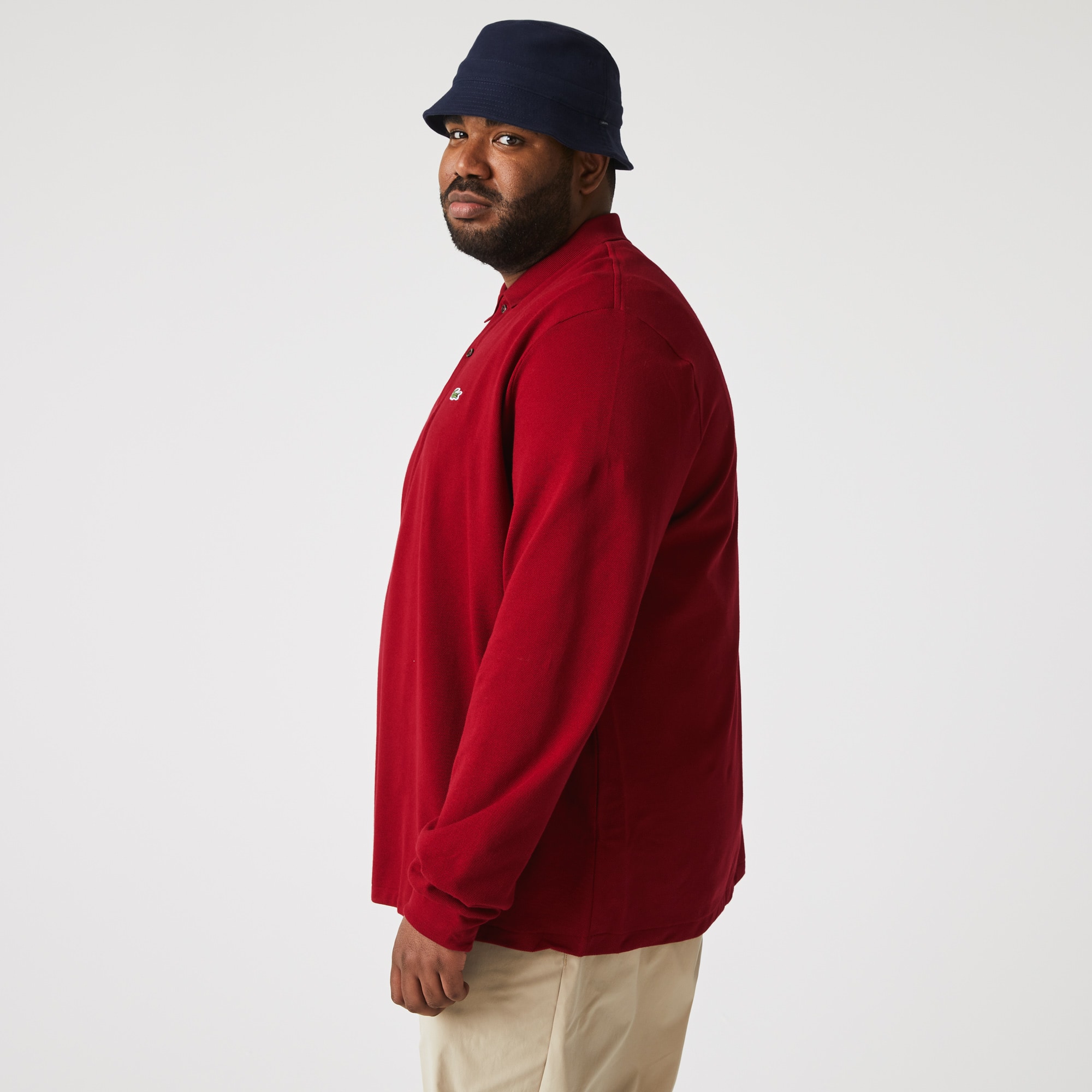 Men's Classic Fit Long Sleeve L.12.12 Polo - Polo Shirts - New In