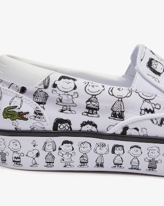 Men's Jump Serve Canvas Lacoste x Peanuts Slip on