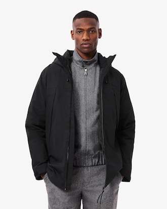 Men's 3-in-1 Water-Repellent Padded Parka