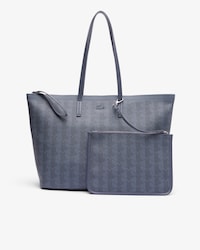 Zely Grained Tote & Pouch
