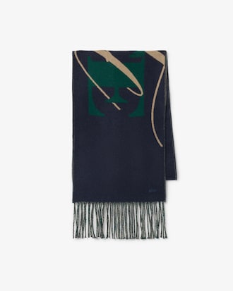 Jacquard Wool Scarf