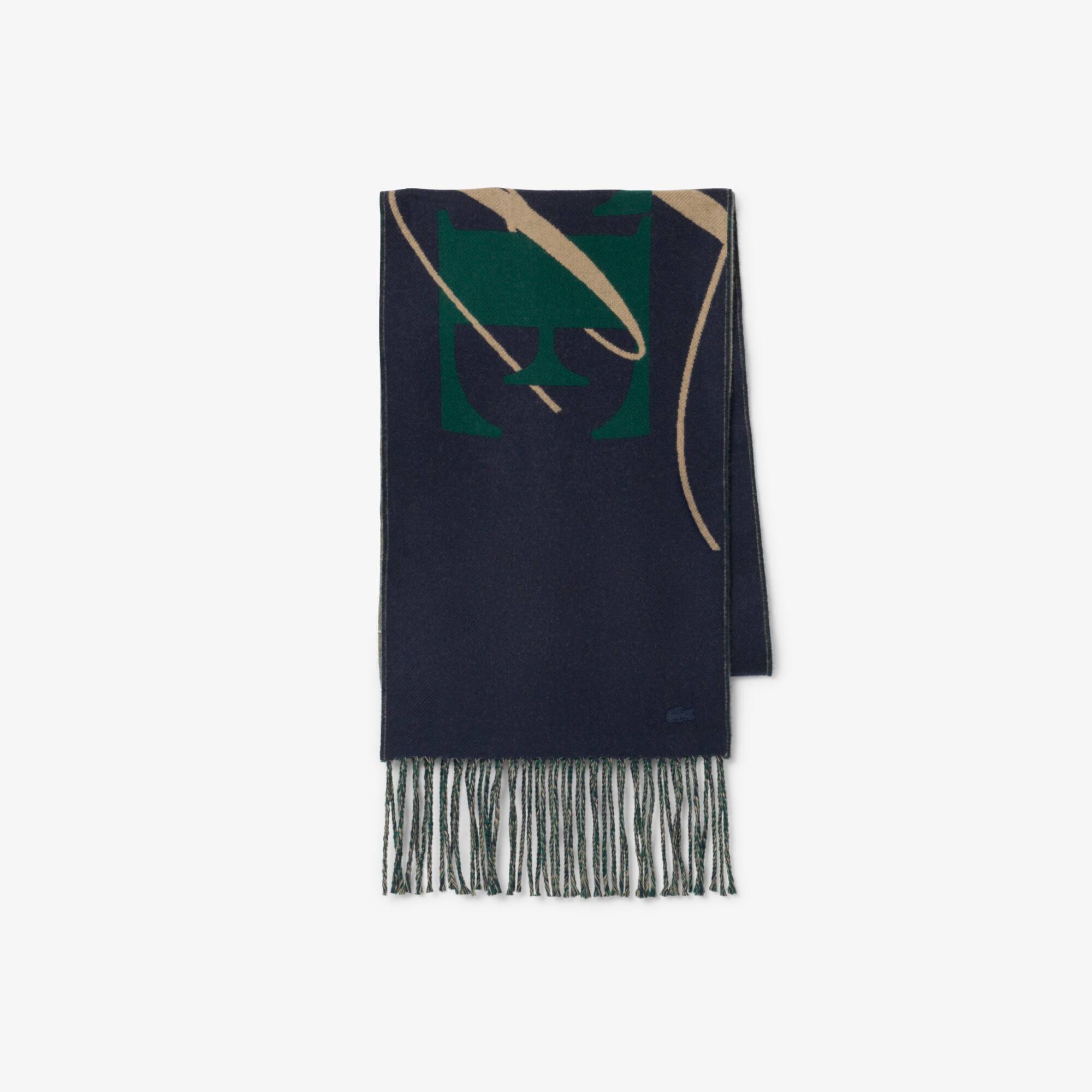 Jacquard Wool Scarf
