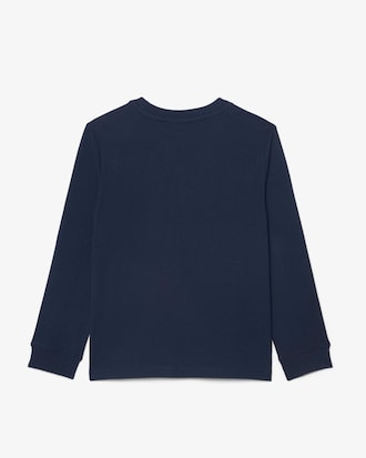 Long-Sleeved Printed T-shirt