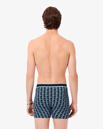Men's Stretch Cotton Monogram Boxer Briefs