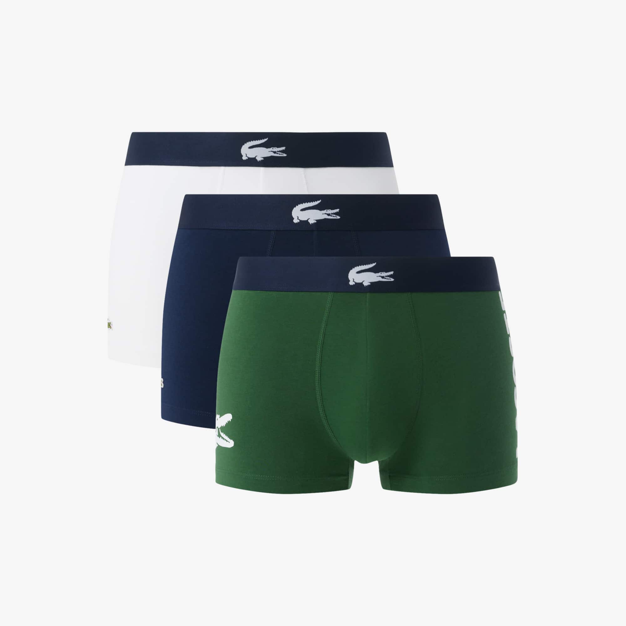 Men's 3-Pack Stretch Cotton Trunks - Underwear & Loungewear