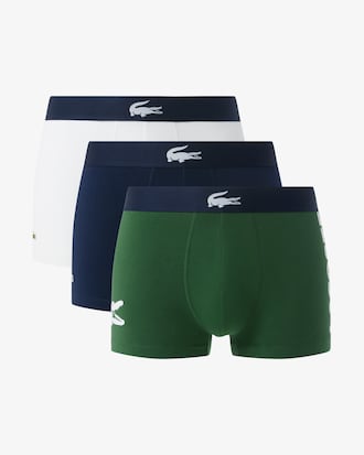 Men's 3-Pack Stretch Cotton Trunks