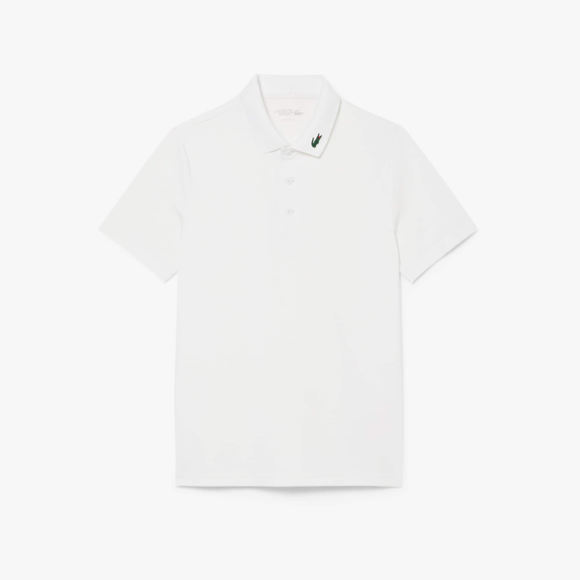 Lacoste Men's Regular Fit Uv Protect Golf Polo In White