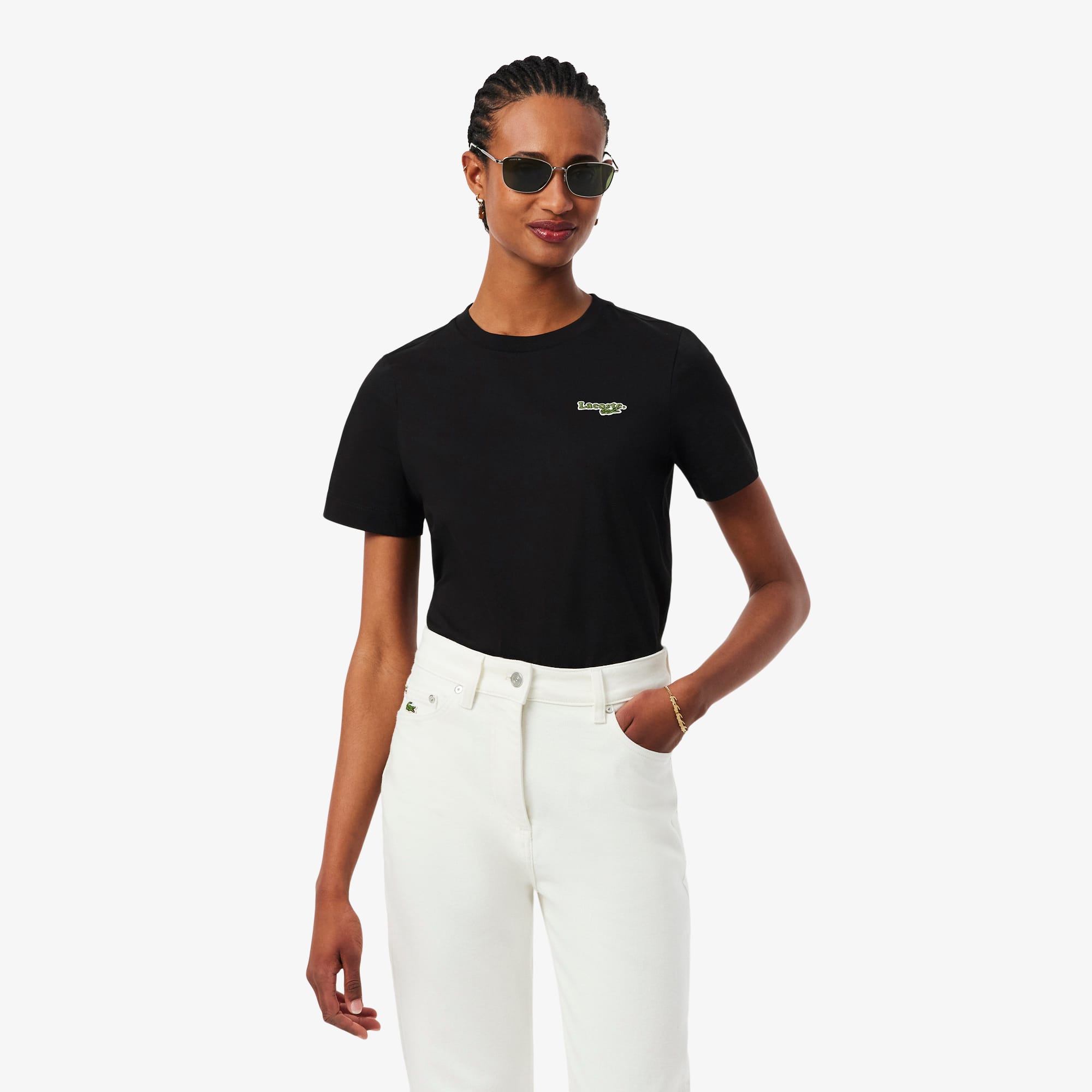 Lacoste Cotton Badge T-Shirt